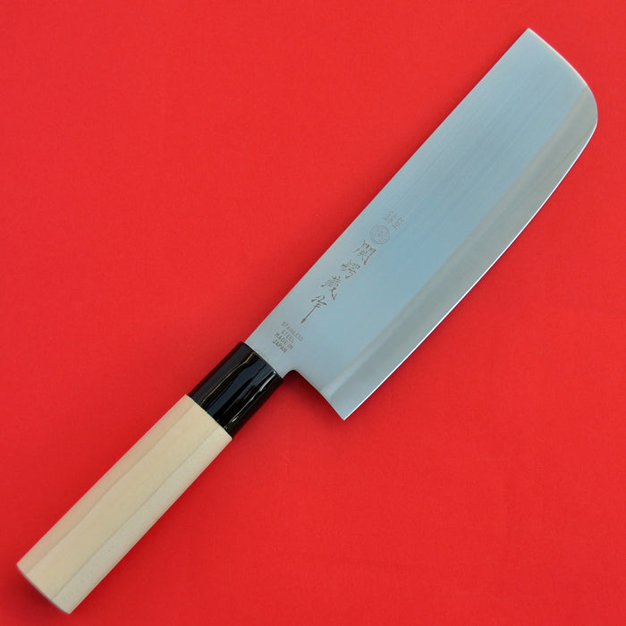 Nakiri нож из Нержавеющая сталь деревянная ручка 165мм
