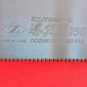 Nahaufnahme Zsaw Zetsaw Z-saw DOZUKI FINE HI-150 150mm Ersatzblatt Japan Japanisch Werkzeug Schreiner