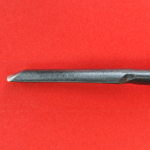 6 mm gouge japonaise pour gravure sculpture Hitachi Mikisyo japon Lame vue de côté