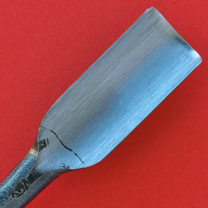 back of blade 18mm Wood carving round gouge chisel Yasugi blue paper Steel Japan