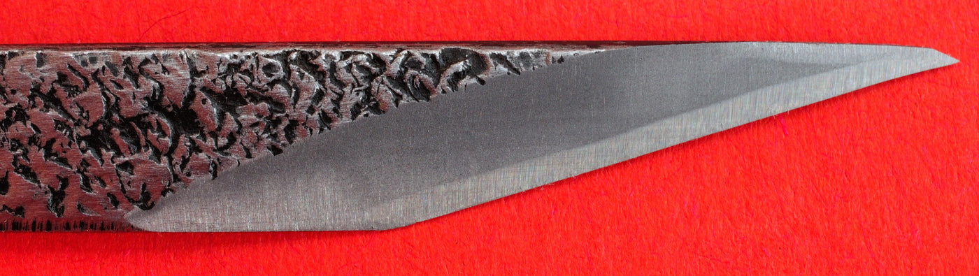 Hand-forged 12mm Kiridashi carving marking chisel made in Japan - Osaka  Tools