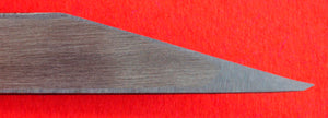 Gros plan 15mm Couteau lame Kiridashi Kogatana sculpture tracer aogami Japon Japonais outil menuisier ébéniste