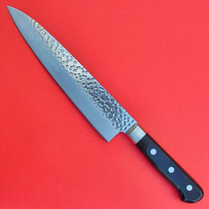 Rückseite Messer Kochmesser KAI gehämmert Edelstahl IMAYO 210mm Japan AB5460
