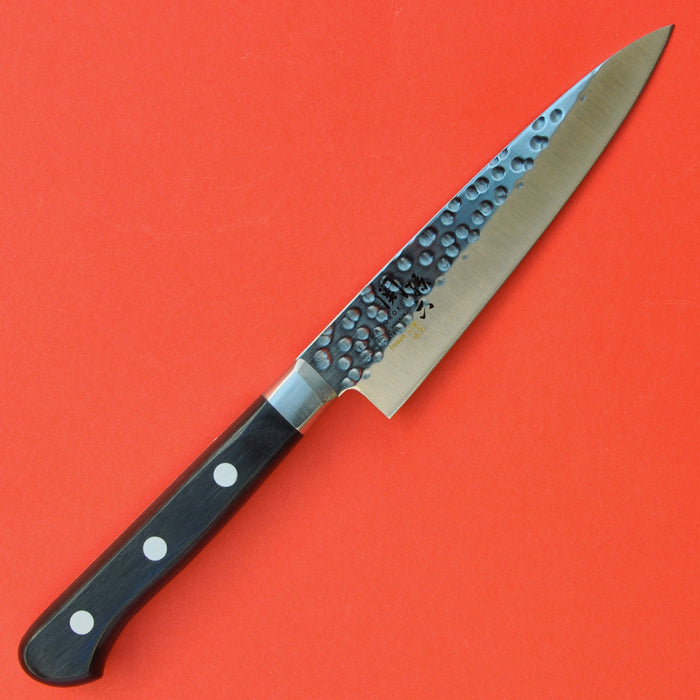 Kleines Messer KAI gehämmert Edelstahl IMAYO 120mm
