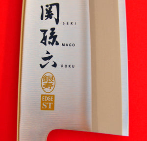 Close-up Grande plano lâmina KAI deba peixe faca 150mm ST AK-5061 Japão Japonês sushi sashimi