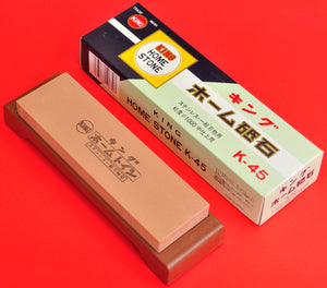 Emballage Mode d’emploi Pierre à aiguiser à eau KING K-45 #1000 Japon Japonais aiguisage affûtage