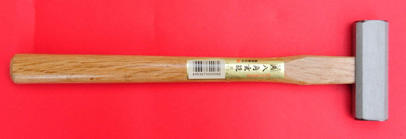 Japanese Hammer GENNO HAKKAKU Osho octogonal 375g Japan - Osaka Tools
