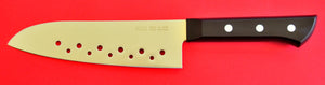 Vue de dos derrière Couteau de cuisine Santoku KAI WAKATAKE 165mm AB-5419 Japon Japonais