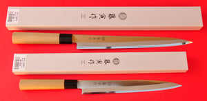 Set 2 couteaux Tojiro yanagiba Fuji Japon Japonais