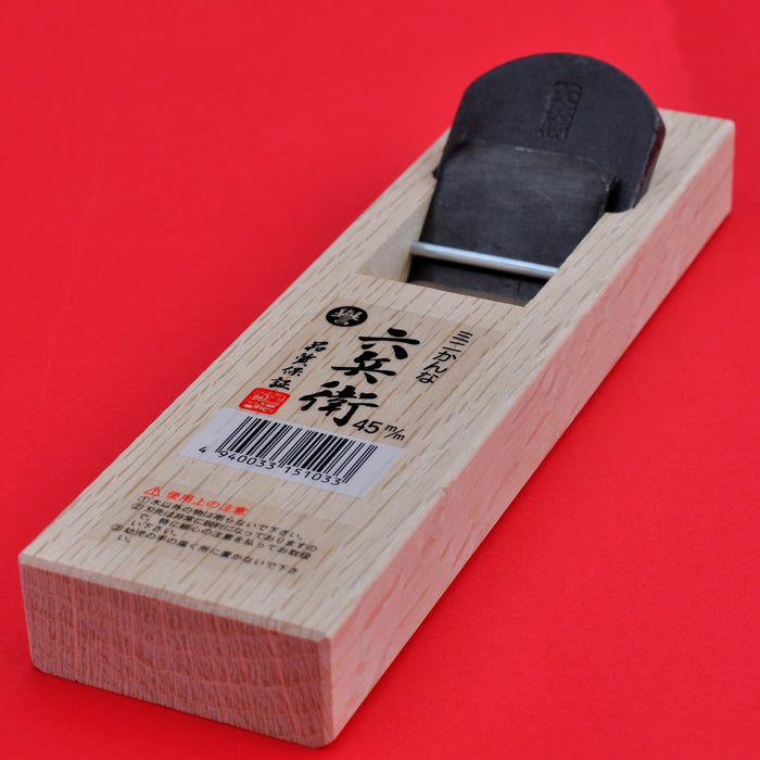 Cepillo japonés para madera "Rokube" Kanna 45mm