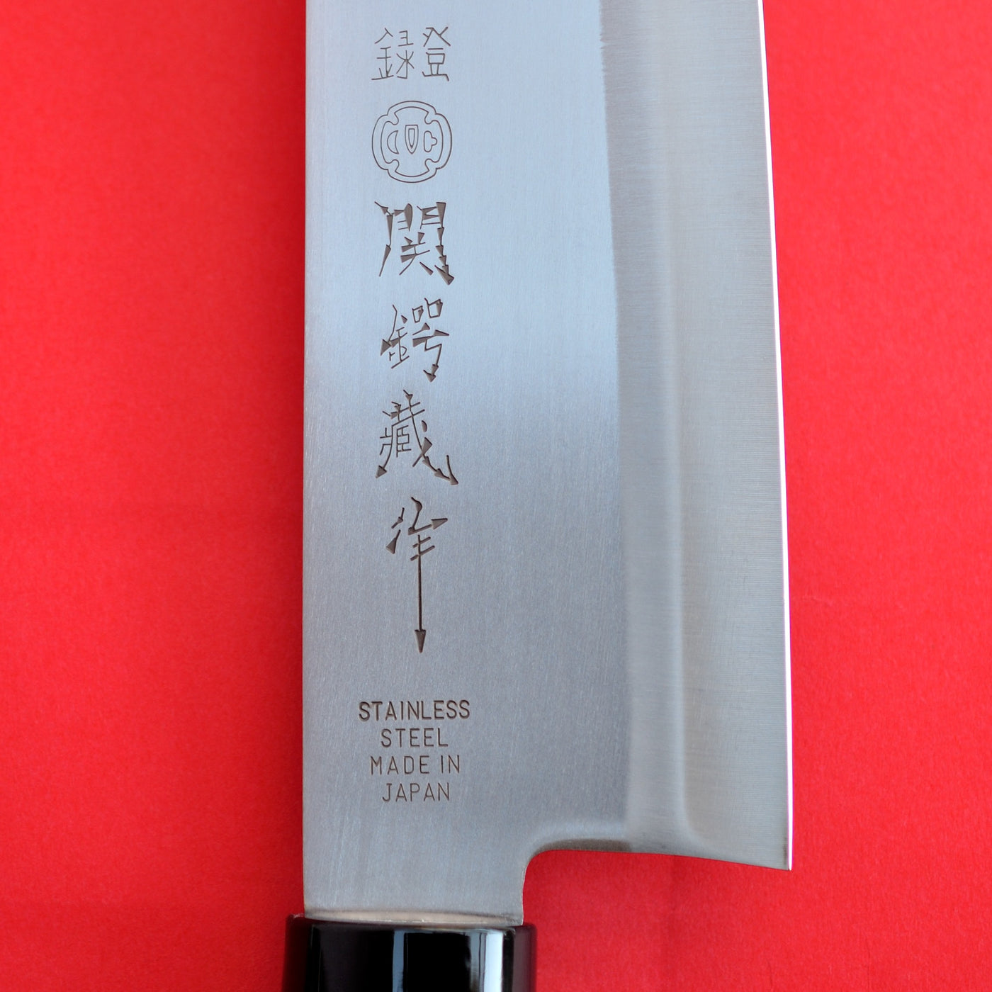 Santoku kitchen knife Stainless steel 165mm Made in Japan - Osaka