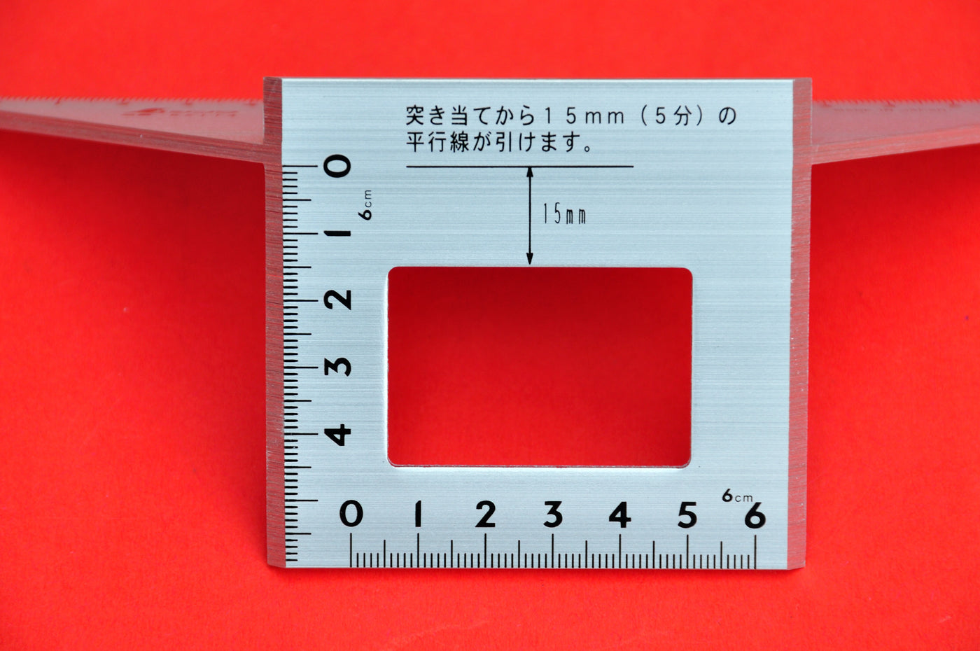 Shinwa Square Ruler SHINWA Square Layout Miter ruler 45 + 90 Degrees 62114 aluminum Japan ...