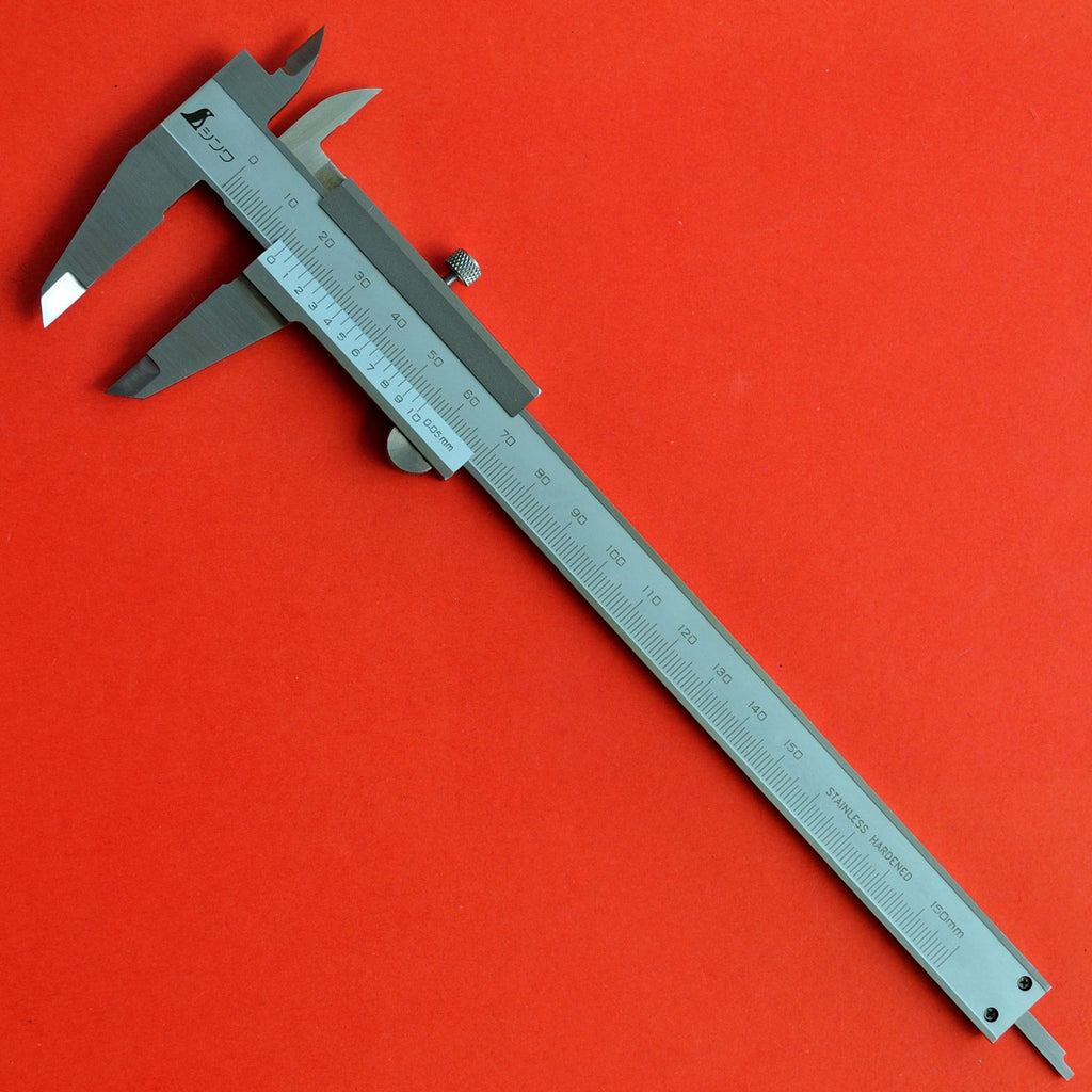 SHINWA 150mm caliper calliper rule precision 0.05mm 19899