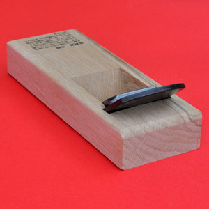 Vista trasera Cepillo japonés para madera Kakuri kanna 42 mm Japón herramienta carpintería
