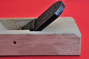 Vista lateral Plaina de madeira de 58mm Daitsuke Kanna Japão Japonês ferramenta carpintaria