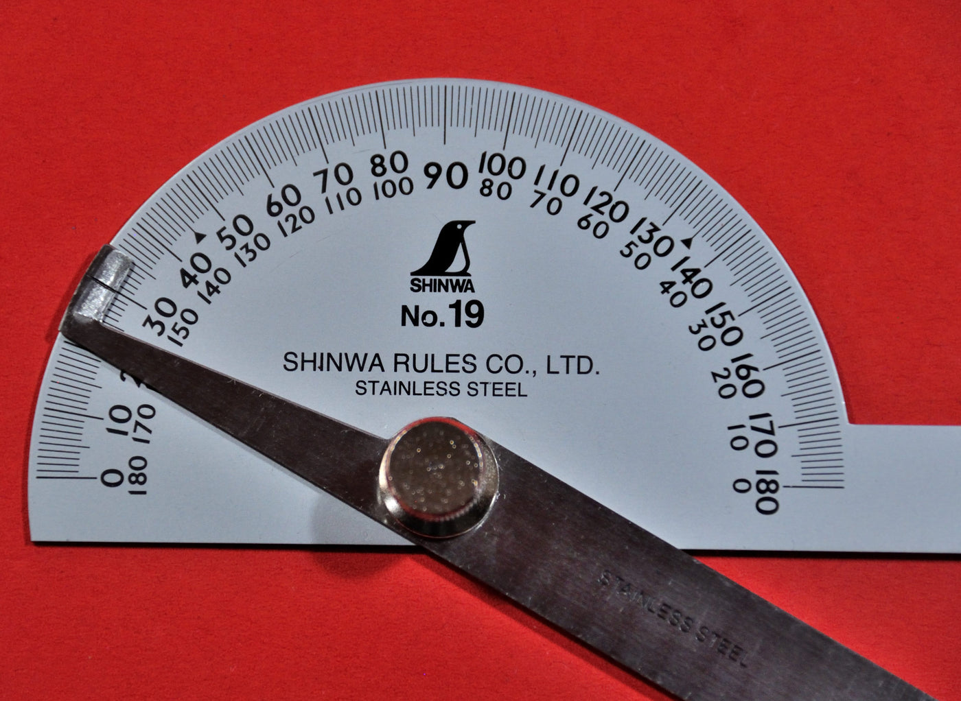 Mini metal Rulex triangular 150mm 15cm scale ruler. Silver aluminium.